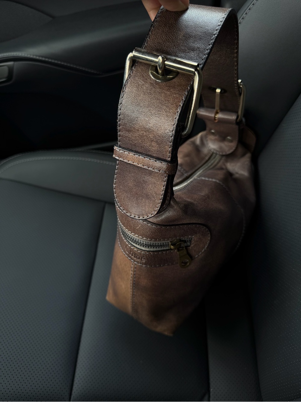 Chloé Phoebe Philo Era Distressed Leather Bag - Picture 10 of 12